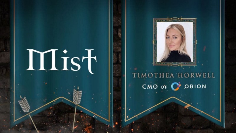 Mist x Timothea Horwell, CMO of Orion Protocol