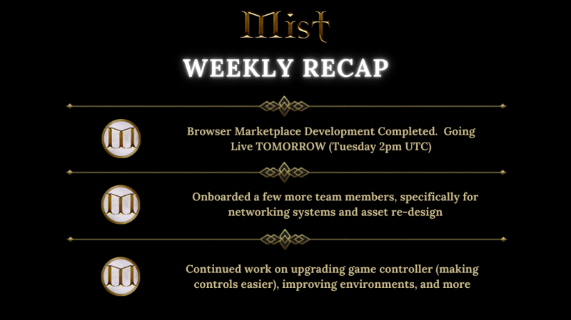 Mist NFT — Weekly Recap #2
