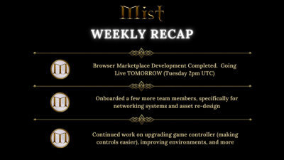 Mist NFT - Resumen semanal N° 2
